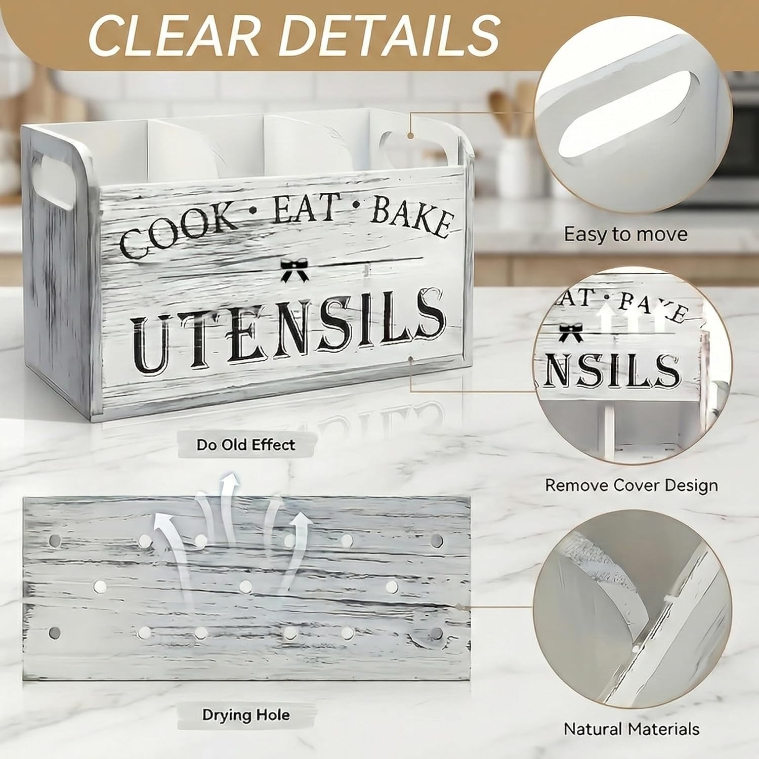 Kitchen Utensils Holder