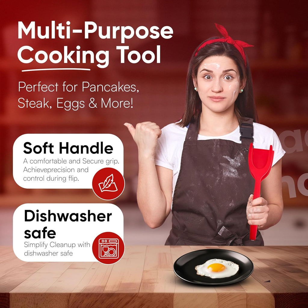 2PC 2-in-1 Egglock™ Spatula - Perfect Eggs Every Time! (+Free Gift)