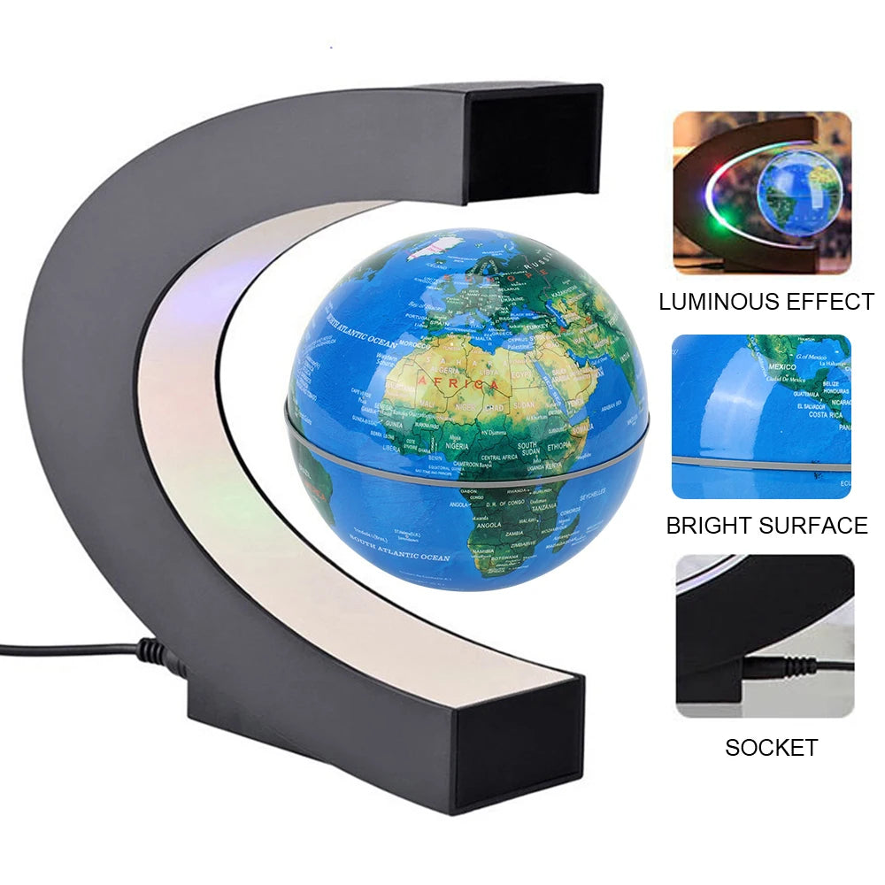 Floating Magnetic Levitation Globe
