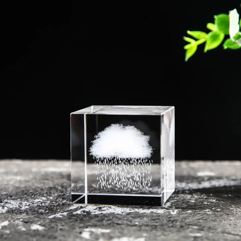 Display Crystal Cubes
