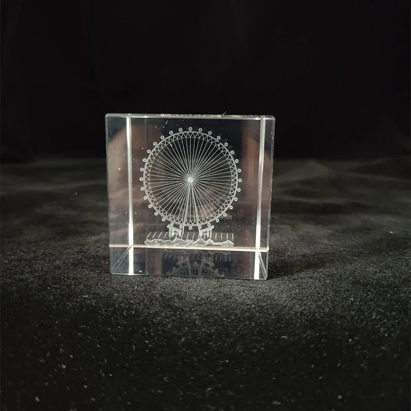 Display Crystal Cubes