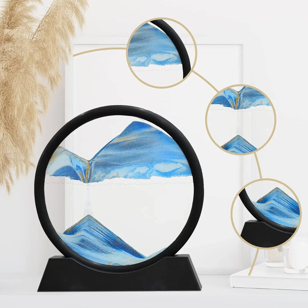 Moving Sandscape Hourglass