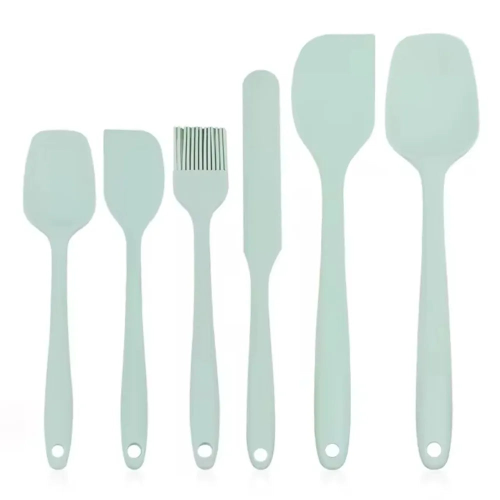 6-Pcs Silicone Spatula Set