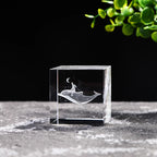 Display Crystal Cubes