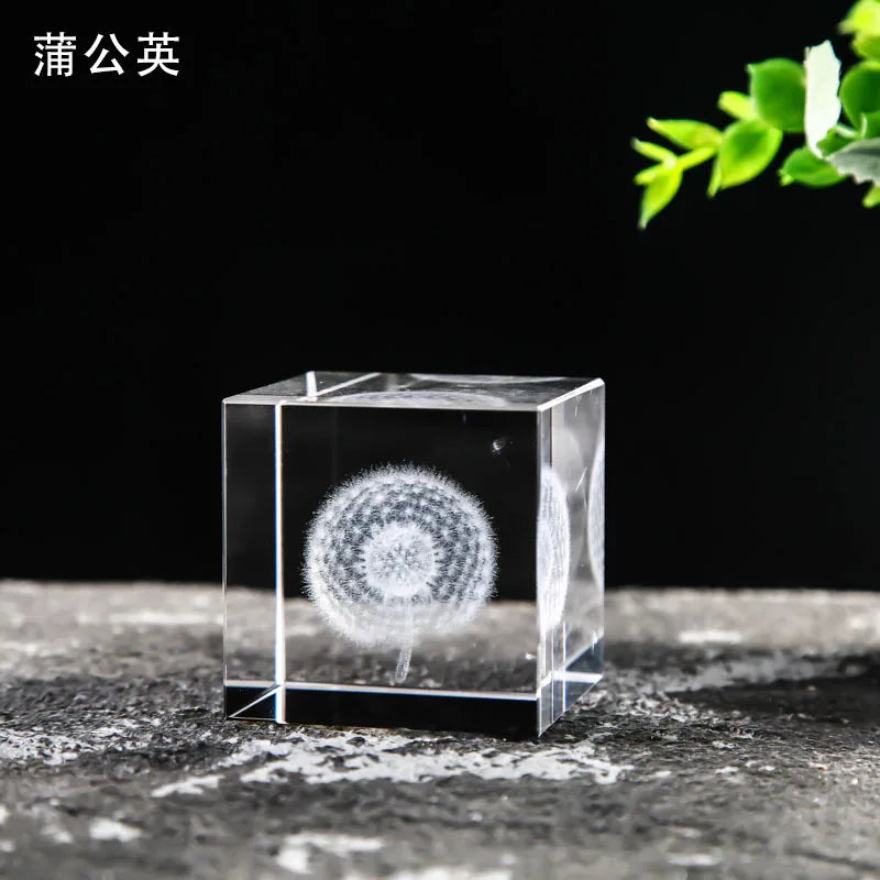 Display Crystal Cubes