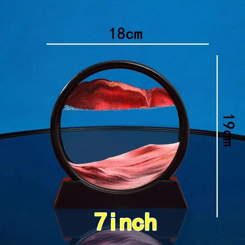 Moving Sandscape Hourglass