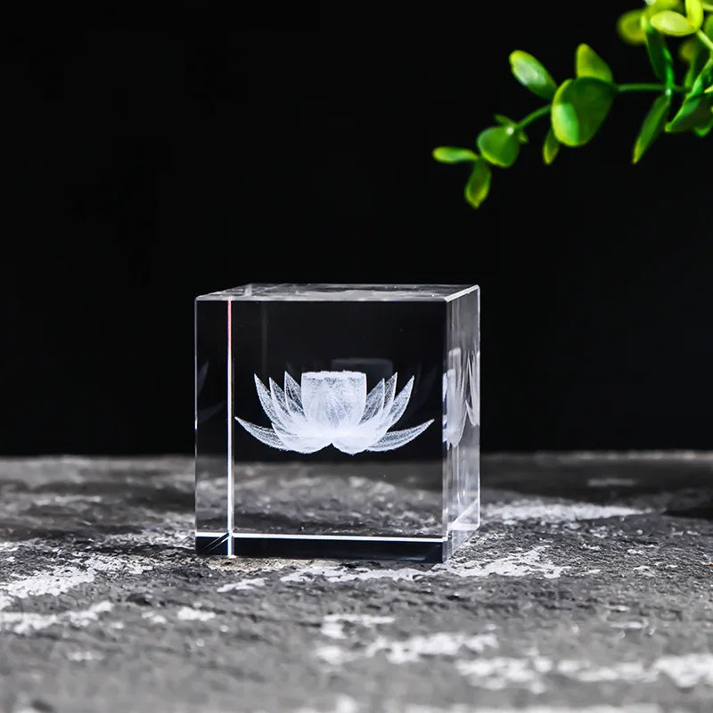 Display Crystal Cubes