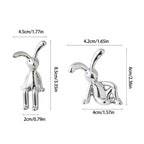 2-PC Long-Eared Rabbit