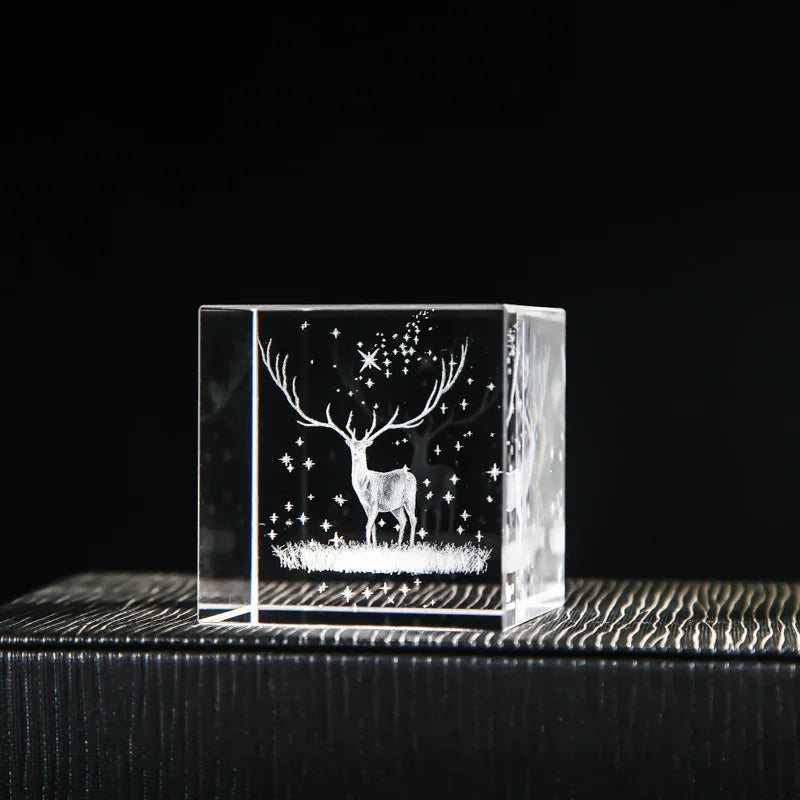 Display Crystal Cubes