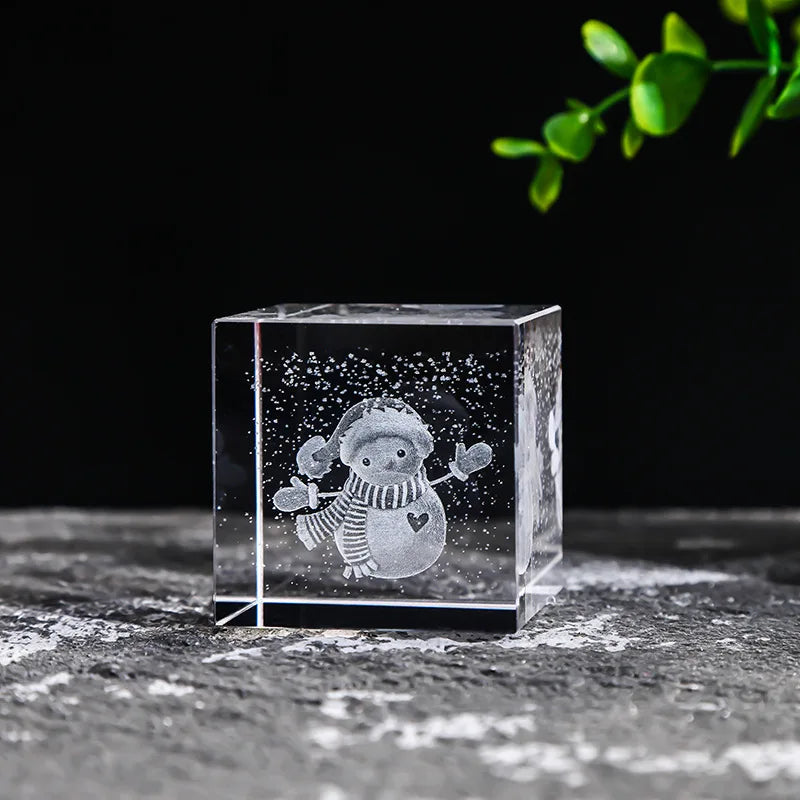Display Crystal Cubes