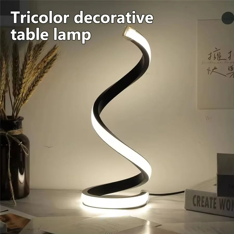 Creative Spiral LED Night Light