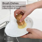 Kitchen Wooden Scrubber