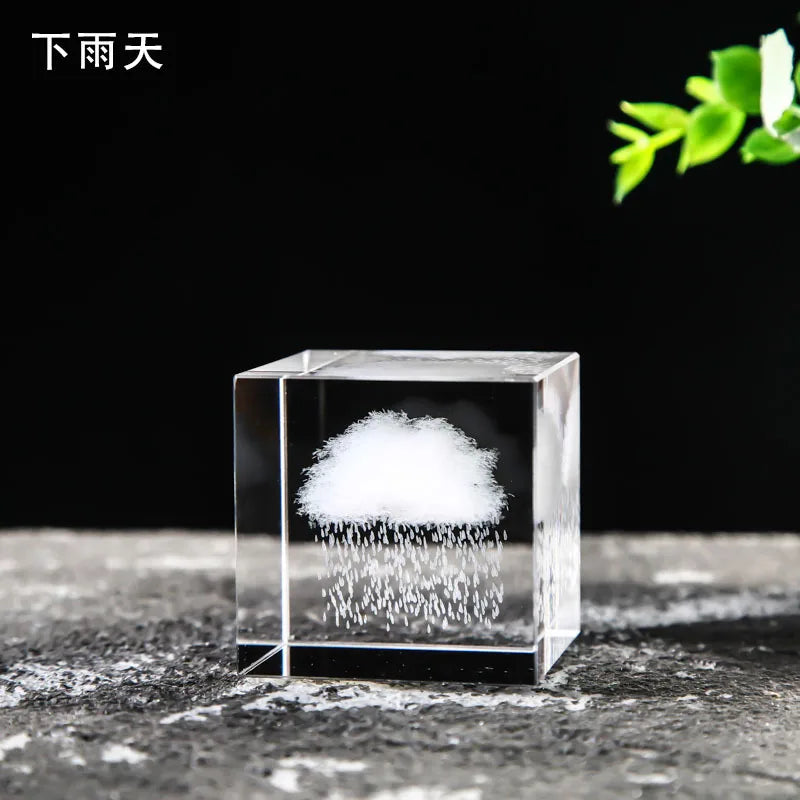 Display Crystal Cubes