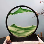 Moving Sandscape Hourglass