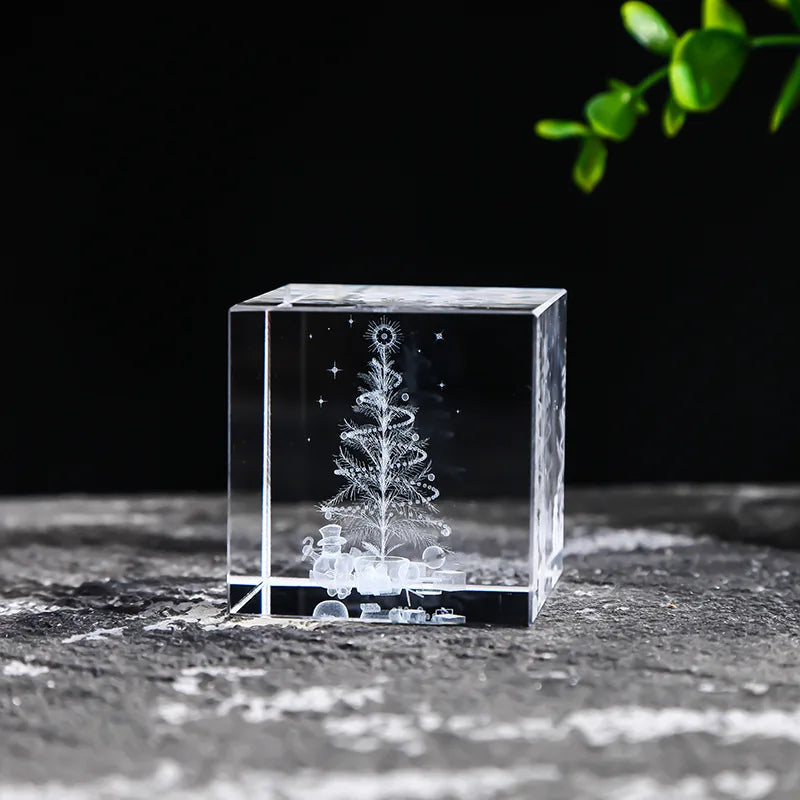 Display Crystal Cubes