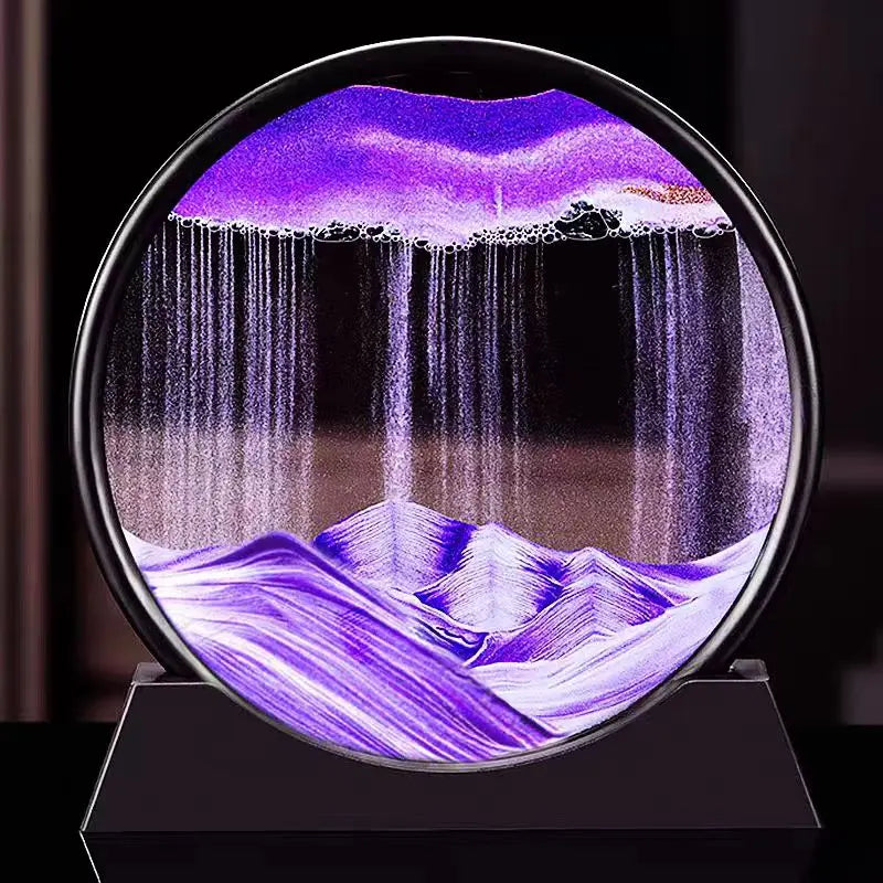 Moving Sandscape Hourglass