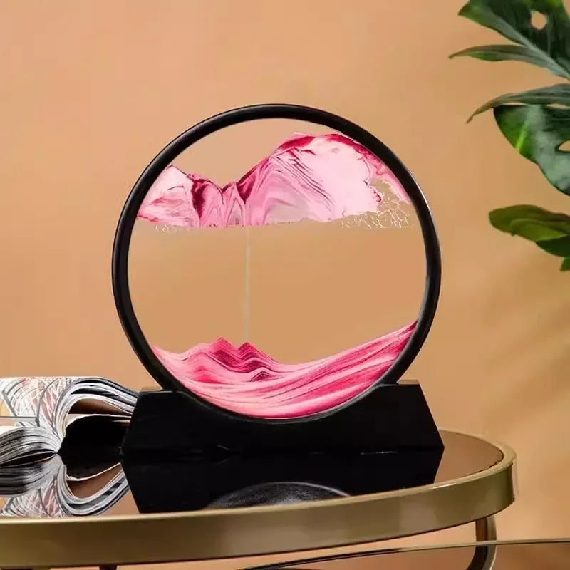 Moving Sandscape Hourglass