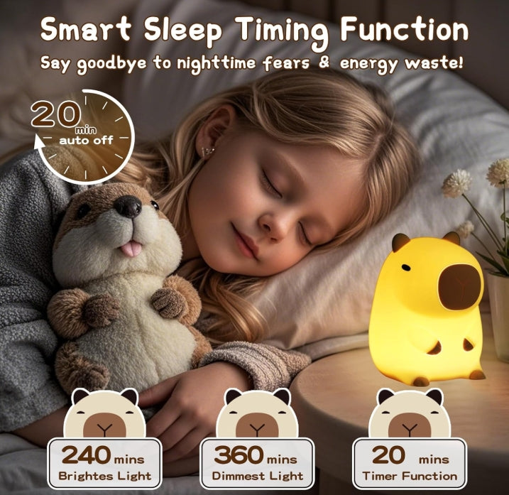 Capybara Night Light